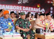 Pamen Ahli Bidang OMP Pangdam II/Swj Hadiri Jambore Daerah Sumsel IX 2026 di Bumi Perkemahan Pramuka Gandus