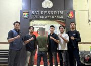 Polisi Way Kanan Bekuk Diduga Pelaku Lakukan Kekerasan Seksual dan Cabuli Anak di Bawah Umur