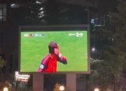 Polres Jakpus Gelar Nobar Piala Dunia 2026, Warga Antusias Saksikan Spanyol Vs Arab Saudi