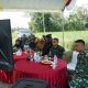 Kegiatan Vicon Serentak Persiapan Panen Raya Perdana di Wilayah Kodim 0402/OKI Digelar di Desa Sindang Sari