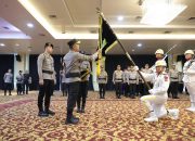 Kapolda Sumsel Pimpin Upacara Pemuliaan Nilai Tribrata dan Pencucian Pataka Atidhira Wira Bhakti Jelang Hari Bhayangkara ke-80