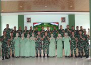 Sertijab Perwira dan Penerimaan Warga Baru Kodim 0402/OKI-OI Berlangsung Khidmad