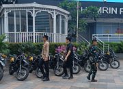 Aparat keamanan bersiap kawal demo di kawasan Bundaran HI