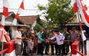 Korem 051/Wkt tuntaskan pembangunan empat jembatan “Armco” di Bekasi