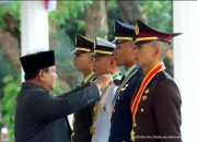 Prabowo: Perwira TNI-Polri kini jadi milik bangsa dan negara