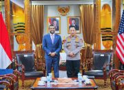 Kapolri dan Direktur FBI bahas penguatan kerja sama penegakan hukum