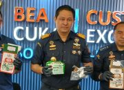 Bea Cukai Soetta bongkar penyelundupan narkotika jenis “happy water”