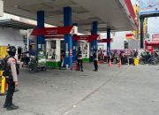 Brimob Sumut intensifkan pengamanan SPBU pastikan distribusi lancar