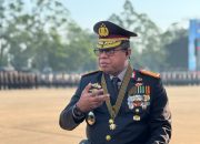 Polri Gelar Upacara Hari Bhayangkara Ke-80 di Satlat Korbrimob Cikeas
