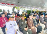 Detik – detik Upacara HUT Bhayangkara Ke – 80 – 1 Juli 2026, Di Pimpin Waka Polres Donggala Kompol Alfius, SH, Di Halaman Kantor Bupati Donggala, Berjalan Khidmat