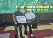 ​Kodim 0402/OKI-OI Raih Juara Lomba Karya Jurnalistik TMMD ke-128 Kategori Media Cetak