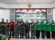 Setetes Darah untuk Sesama, Korem 044/Gapo Rayakan HUT ke-45 dengan Aksi Kemanusiaan
