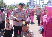 Kapolres Ketapang Pimpin Upacara Kenaikan Pangkat 73 Personel Periode 1 Juli 2026