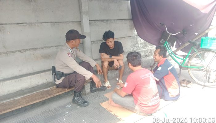 Patroli Dialogis Polsubsektor Inggom Perkuat Sinergi Keamanan Pelabuhan dan Tingkatkan Kesadaran Kamtibmas