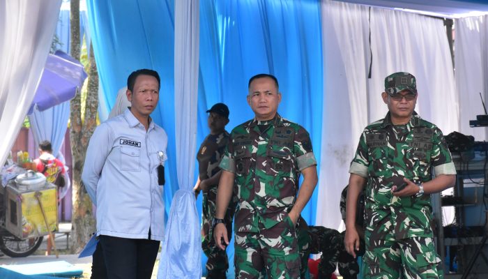 Kasdim 0418/Palembang Tinjau Kesiapan Pembukaan TMMD ke-129 di Talang Jambe