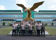 Kapolda Sumsel Kunjungi Markas Kodam II/Swj, Perkuat Soliditas dan Sinergitas TNI-Polri