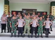 Dandim 0418/Plg Menerima Kunjungan Kapolrestabes Palembang