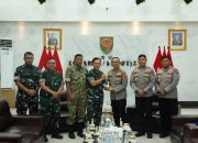 Kapolda Sumsel Kunjungi Markas Kodam II/Swj, Perkuat Soliditas dan Sinergitas TNI-Polri