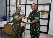 Kodam XIX Tuanku Tambusai Perkuat Sinergi Pembinaan Arhanud, Pangdam Terima Audiensi Denpusen Arhanud