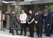 Profesional dan Terpadu, Danrem 044/Gapo Pimpin Pengamanan VVIP Kunker Wapres RI