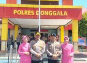 Kapolres Donggala AKBP Aditya Rochaulia Suharto SH, S.I.K. M.I.K, Dan Seluruh Jajarannya, Melepas Pejabat Lama Kapolres Donggala AKBP Angga Dewanto Basari, S.I.K. M.Si, Dengan Perpisahan Yang Penuh Haru