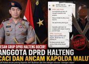 Pesan Grup Bocor ke Publik, Anggota DPRD Halteng Diduga Ancam Kapolda Malut dan Bupati Halteng