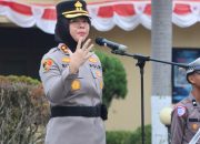 Apel Perdana, Kapolres Ogan Ilir AKBP Rizka Aprianti .SH.,S.I.K.,MH.Tekankan Disiplin, Profesionalisme, dan Pelayanan Prima