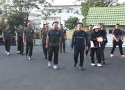 Danrem 044/Gapo Ikuti Olahraga bersama Pangdam II/Swj, perkuat soliditas jajaran