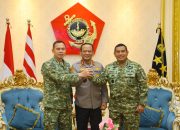 Kapolda Metro Jaya dan Pangdam Jaya Kunjungi Pangkormar, Perkuat Sinergi TNI-Polri