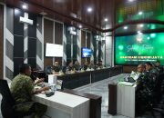 Dandim 0402/OKI Hadiri Rapat Paparan Penyiapan Lahan Yon TP di Makodam II/Sriwijaya