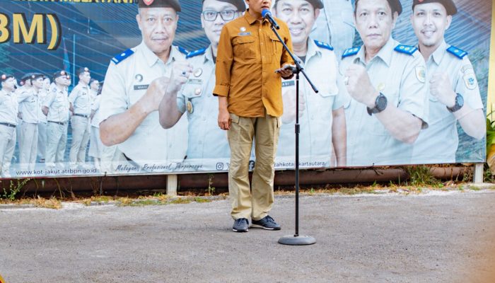 Kantor Pertanahan Jakut Tegakkan Disiplin dan Integritas Lewat Apel Pagi Rutin