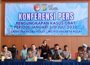 Polres Metro Jakarta Pusat Ungkap 68 Kasus Peredaran Obat Berbahaya, Sita 118.494 Butir Obat Keras Ilegal