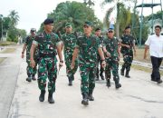 Pangdam II/Swj Kunjungan Kerja ke Yonkav 5/DPC, Tegaskan Kesiapan Satuan