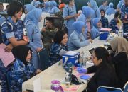 Lanud Roesmin Nurjadin kumpulkan 207 Kantong Darah pada Hari Bakti ke-79 TNI AU