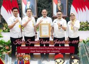 Peringati Hut Ke-499 Jakarta: Wamen ATR/BPN Serahkan 499 Sertifikat Aset Pemerintah DKI
