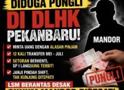 Petugas Penyapuan Dimintai Uang Berkali-kali, LSM BERANTAS Desak Kadis DLHK Copot dan Pecat Oknum Mandor Tersebut