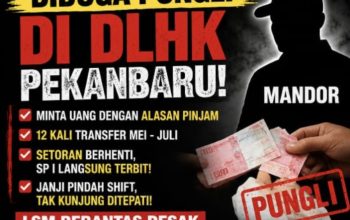 Petugas Penyapuan Dimintai Uang Berkali-kali, LSM BERANTAS Desak Kadis DLHK Copot dan Pecat Oknum Mandor Tersebut