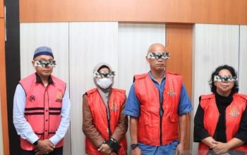 Kejati Maluku tahan empat tersangka korupsi proyek jalan Danar-Tetoat