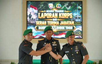 Danrem Wira Bhakti lantik Letkol Hadiyansyah jadi Dandim Lombok Timur