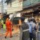 Pemkot Jakpus tertibkan 95 bangunan di atas saluran PHB Karet Tengsin