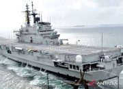 KRI Gajah Mada akan disambut dua kapal perang dan pesawat TNI AL