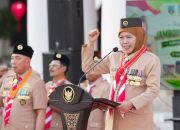 Khofifah minta Pramuka Jatim pegang kuat nasionalisme