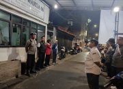 Apel dan Patroli Bersama Bhabinkamtibmas Galur dan Pokdar Kamtibmas Antisipasi Gangguan Kamtibmas Malam Minggu