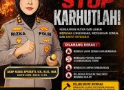 Kapolres Ogan Ilir Himbau Masyarakat Stop Karhutlah: Lindungi Hutan untuk Masa Depan Anak Cucu