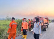 Kapolres Ogan Ilir Ajak Masyarakat Cegah Karhutla, Jangan Buka Lahan dengan Cara Membakar