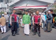 Polsek Senen Patroli Objek Vital di Pasar Senen hingga Rumah Ibadah, Situasi Kondusif