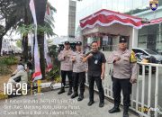 Polsek Metro Menteng Perketat Pengamanan Kantor BGN, Antisipasi Gangguan Kamtibmas di Kawasan Kebon Sirih
