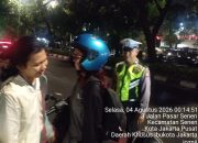 Polsek Senen Gelar Razia Cipta Kondisi Dini Hari, Dua Sepeda Motor Tanpa Surat Diamankan
