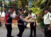 Patroli Dialogis Unit Samapta Polsek Sawah Besar Perkuat Pengamanan Objek Vital