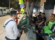 Jaga Lingkungan Bersama Bhabinkamtibmas Perkuat Kemitraan dengan Ojek Online